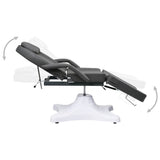 Massage Table Grey 180x62x(86.5-118) cm - Side View