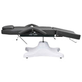 Massage Table Grey 180x62x(86.5-118) cm - Top-Down View