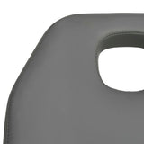 Massage Table Grey 180x62x(86.5-118) cm - Close-Up Angle