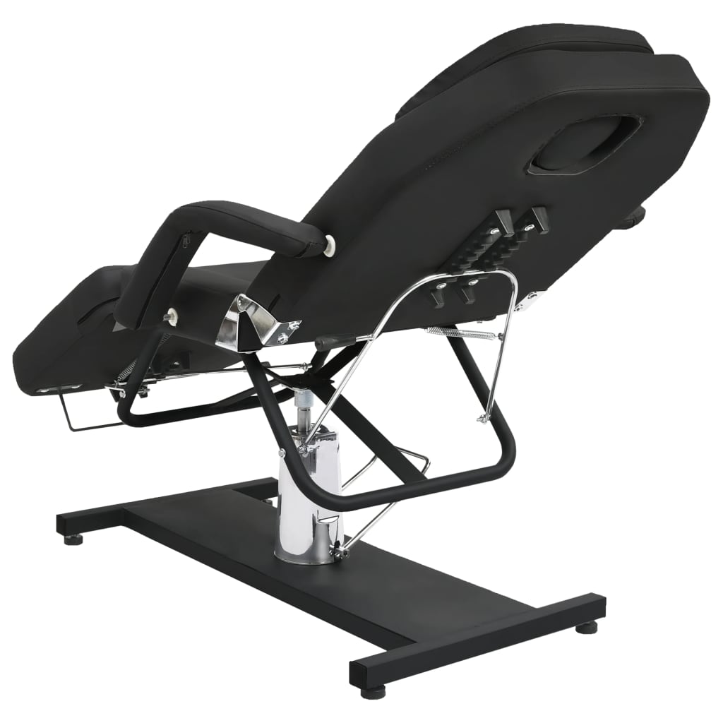Massage Table Black 180x62x(87-112) cm