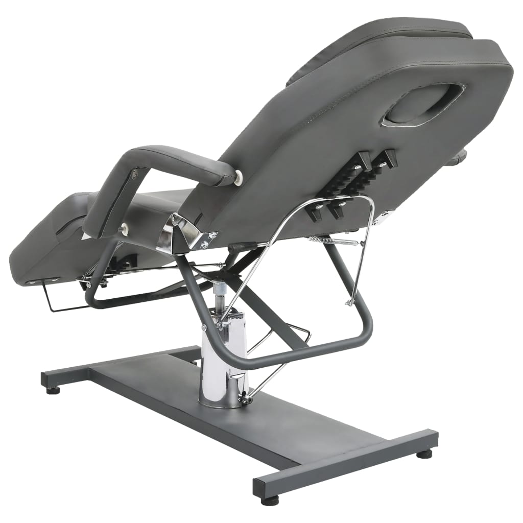 Massage Table Grey 180x62x(87-112) cm
