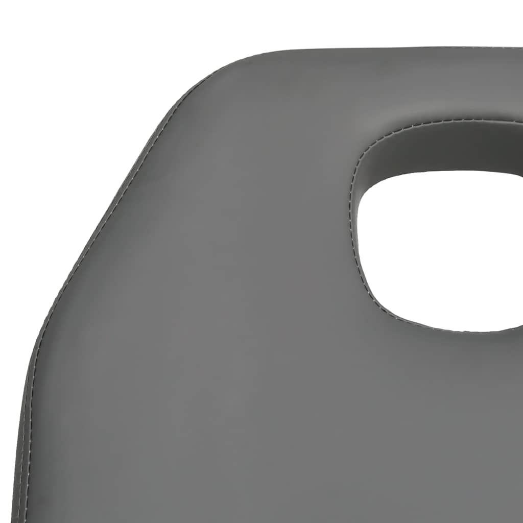 Massage Table Grey 180x62x(87-112) cm