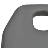 Massage Table Grey 180x62x(87-112) cm