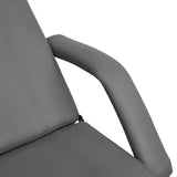 Massage Table Grey 180x62x(87-112) cm