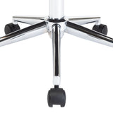 Swivel Dining Chairs 2 pcs Grey Bent Wood and Fabric - Close-Up Angle