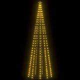 Christmas Cone Tree 330 Warm White LEDs Decoration 100x300 cm