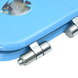 WC Toilet Seat with Soft Close Lid MDF Deep Sea Design - Extra Image