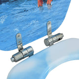 WC Toilet Seat with Soft Close Lid MDF Penguin Design - Low Angle