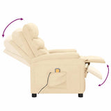Massage Chair Cream Fabric