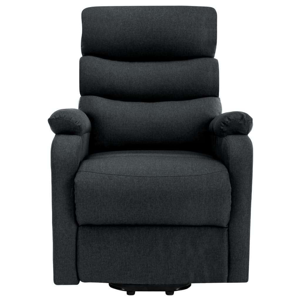 Stand up Massage Chair Dark Grey Fabric