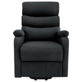 Stand up Massage Chair Dark Grey Fabric
