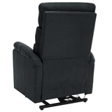 Stand up Massage Chair Dark Grey Fabric