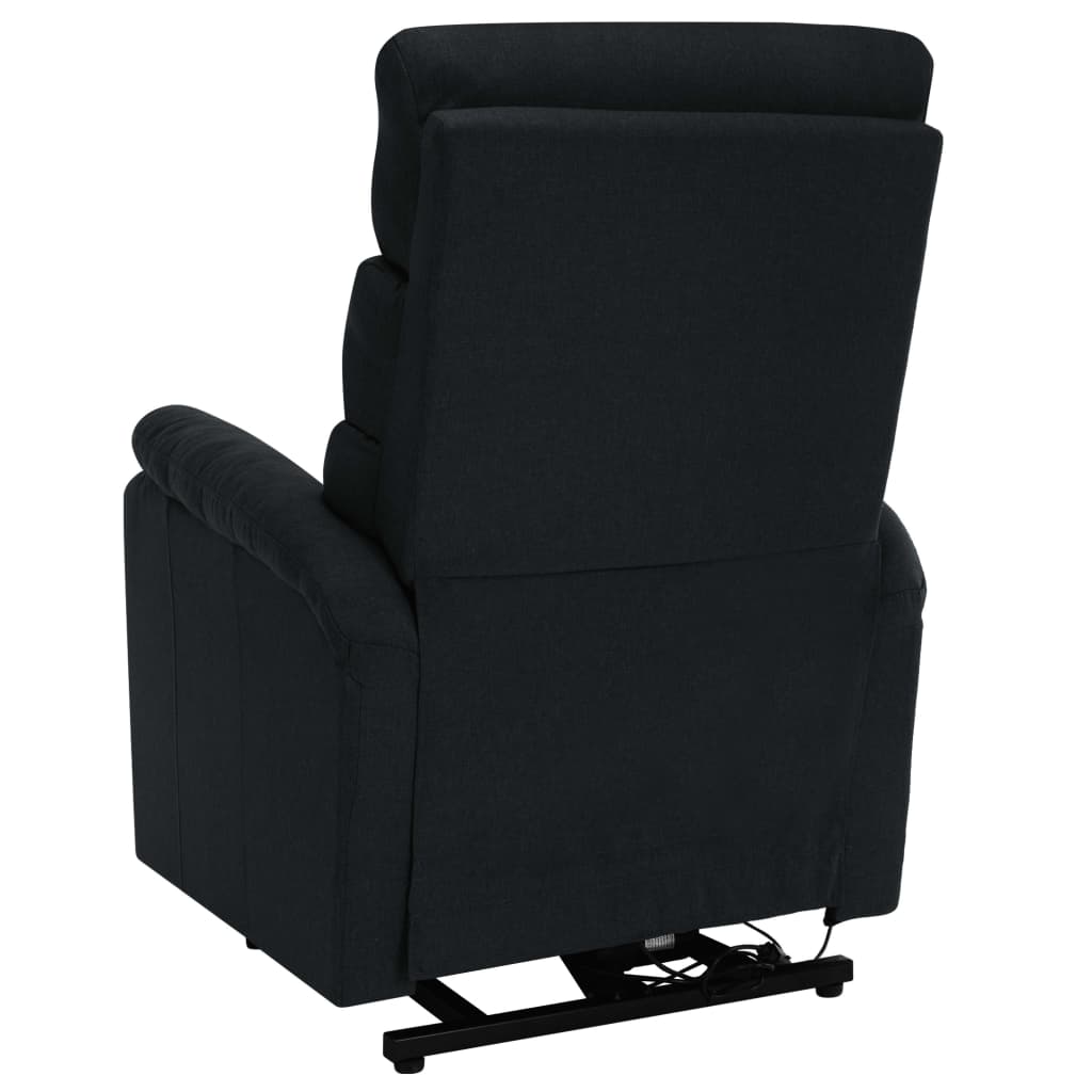 Stand up Massage Chair Black Fabric