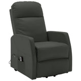 Stand up Chair Anthracite Faux Leather