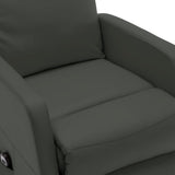 Stand up Chair Anthracite Faux Leather