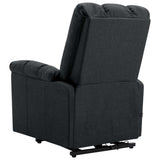 Stand up Massage Chair Dark Grey Fabric - 45-Degree Angle