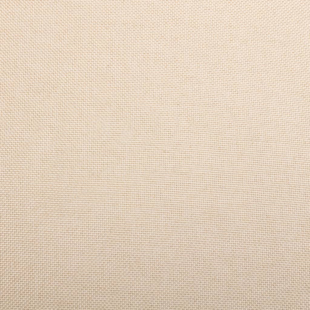 Massage Reclining Chair Cream Fabric