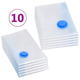 Vacuum Travel Storage Bags Clothing Bags 2 Sizes 10 pcs - Front View