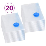 Vacuum Travel Storage Bags Clothing Bags 120x70 cm 20 pcs - Front View