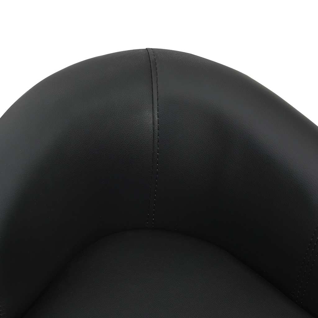Dog Sofa Black 67x41x39 Cm Faux Leather