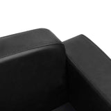 Dog Sofa Black 80x50x40 cm Faux Leather
