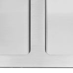 Handmade Kitchen Sink with Overflow Hole Stainless Steel