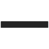 Luxury Basin with Faucet Hole Matt Black 60x46 cm Ceramic