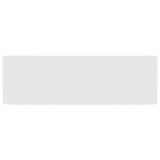 Luxury Wash Basin Matt White 41x30x12 cm Ceramic - Top-Down View