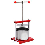 Fruit and Wine Press Stainless Steel 6 L