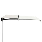 Manual Retractable Awning 300x250 cm Cream