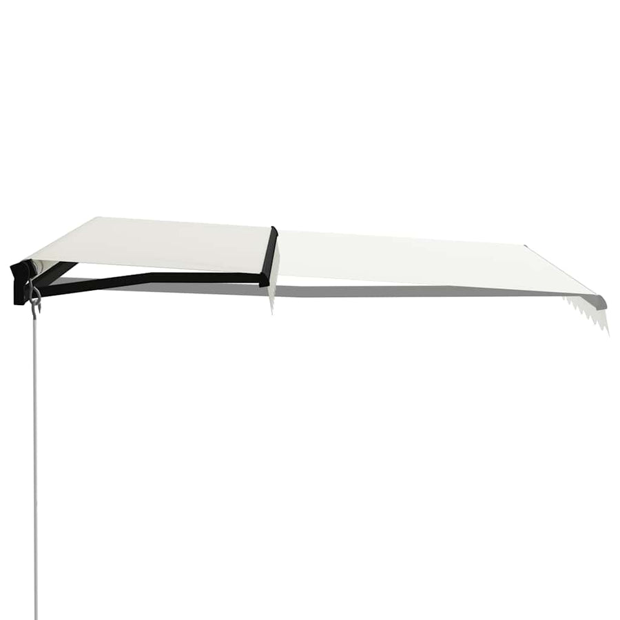 Manual Retractable Awning 300x250 cm Cream