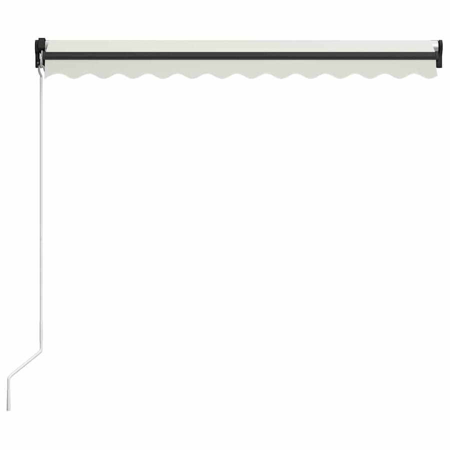 Manual Retractable Awning 300x250 cm Cream