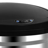 Automatic Sensor Dustbin 30 L Stainless Steel - Rear View