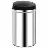 Automatic Sensor Dustbin 40 L Stainless Steel - Front View
