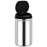 Automatic Sensor Dustbin 40 L Stainless Steel - Side View