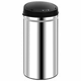 Automatic Sensor Dustbin 50 L Stainless Steel - Front View