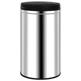 Automatic Sensor Dustbin 60 L Stainless Steel - Front View