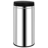 Automatic Sensor Dustbin 70 L Stainless Steel - Front View
