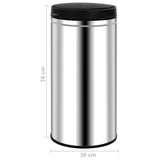 Automatic Sensor Dustbin 70 L Stainless Steel