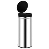 Automatic Sensor Dustbin 80 L Stainless Steel - Side View