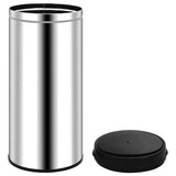 Automatic Sensor Dustbin 80 L Stainless Steel - Top-Down View