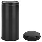 Automatic Sensor Dustbin 80 L Carbon Steel Black - Top-Down View