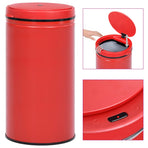 Automatic Sensor Dustbin 60 L Carbon Steel Red