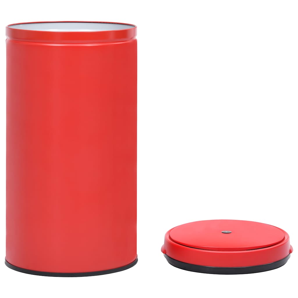 Automatic Sensor Dustbin 60 L Carbon Steel Red