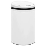 Automatic Sensor Dustbin 30 L Carbon Steel White