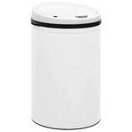 Automatic Sensor Dustbin 30 L Carbon Steel White