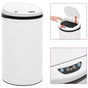 Automatic Sensor Dustbin 50 L Carbon Steel White