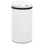 Automatic Sensor Dustbin 50 L Carbon Steel White