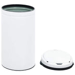 Automatic Sensor Dustbin 50 L Carbon Steel White