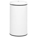 Automatic Sensor Dustbin 60 L Carbon Steel White